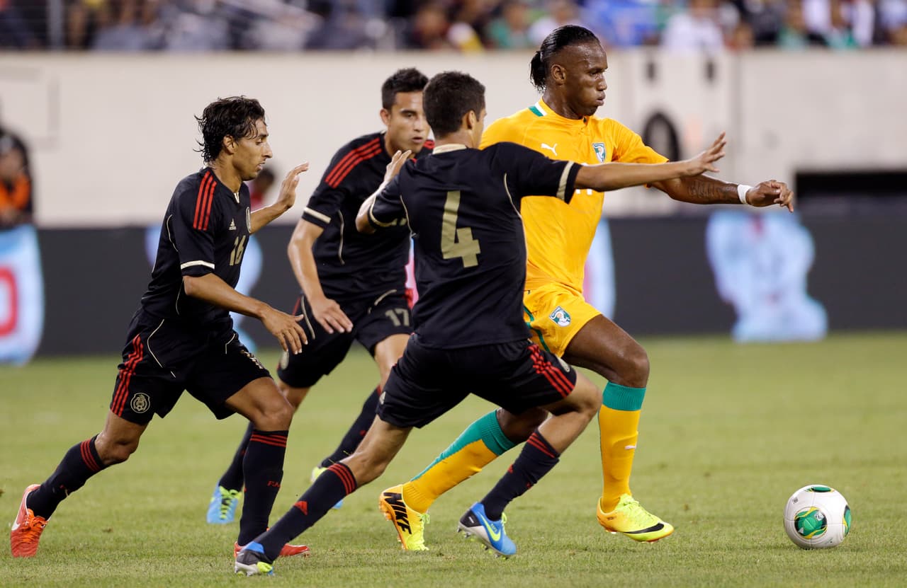 En dicho encuentro, el delantero marfileño Didier Drogba fue un ingrediente extra para los aficionados que se dieron cita en el MetLife.
