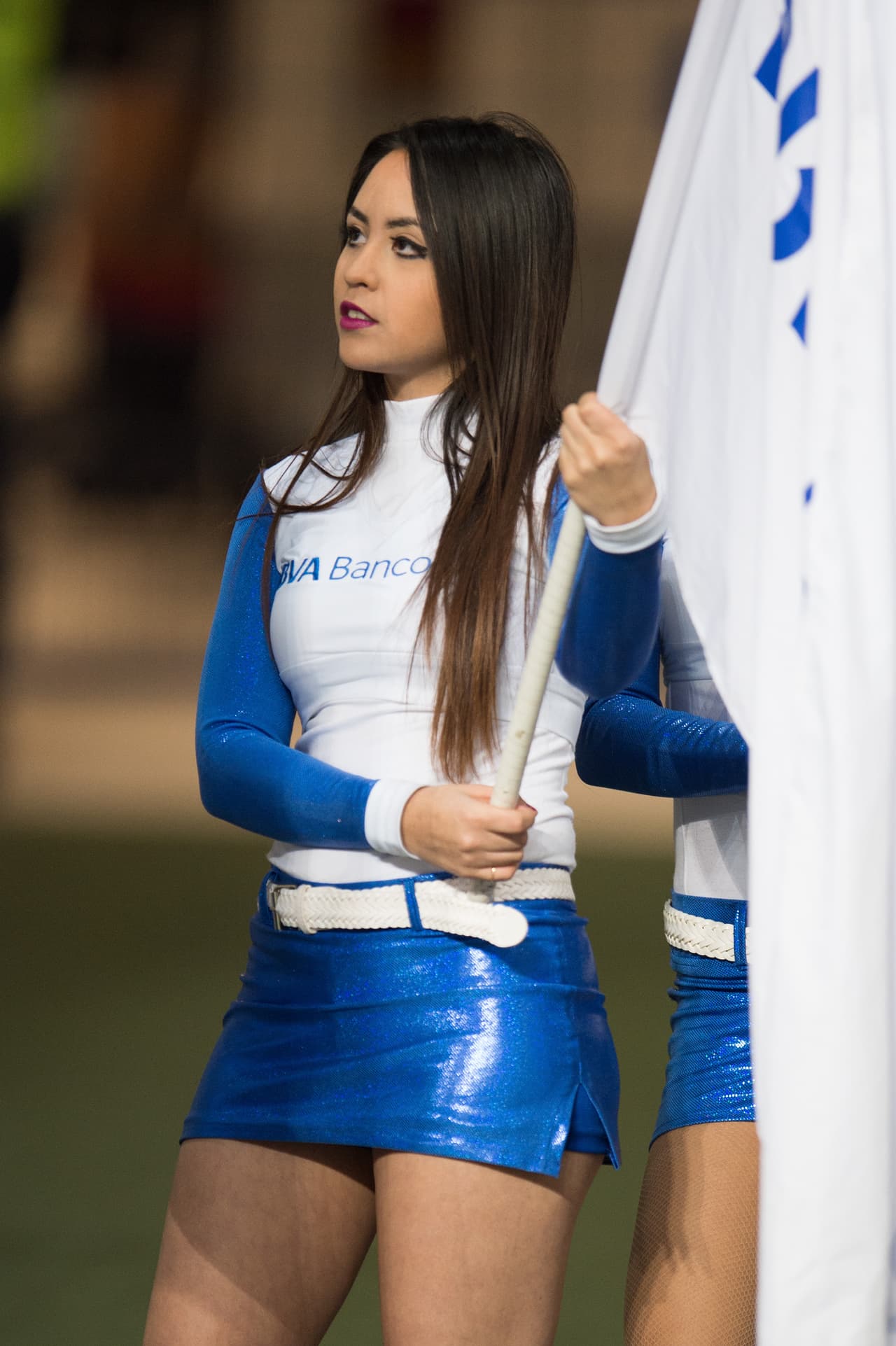 La belleza de las porristas en la fecha 1