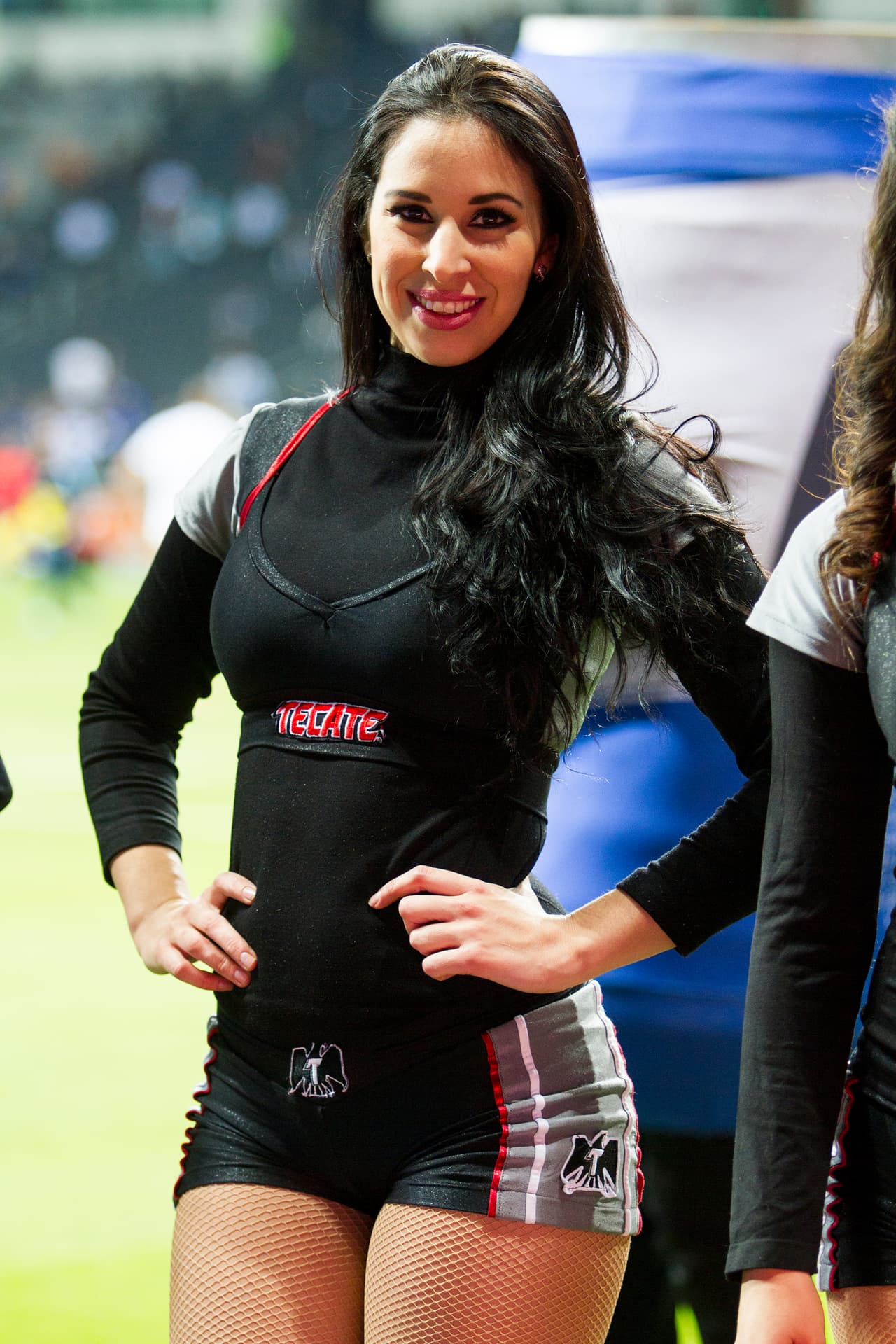 La belleza de las porristas en la fecha 1