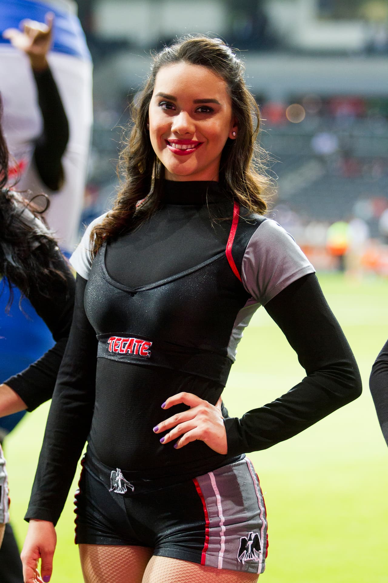 La belleza de las porristas en la fecha 1