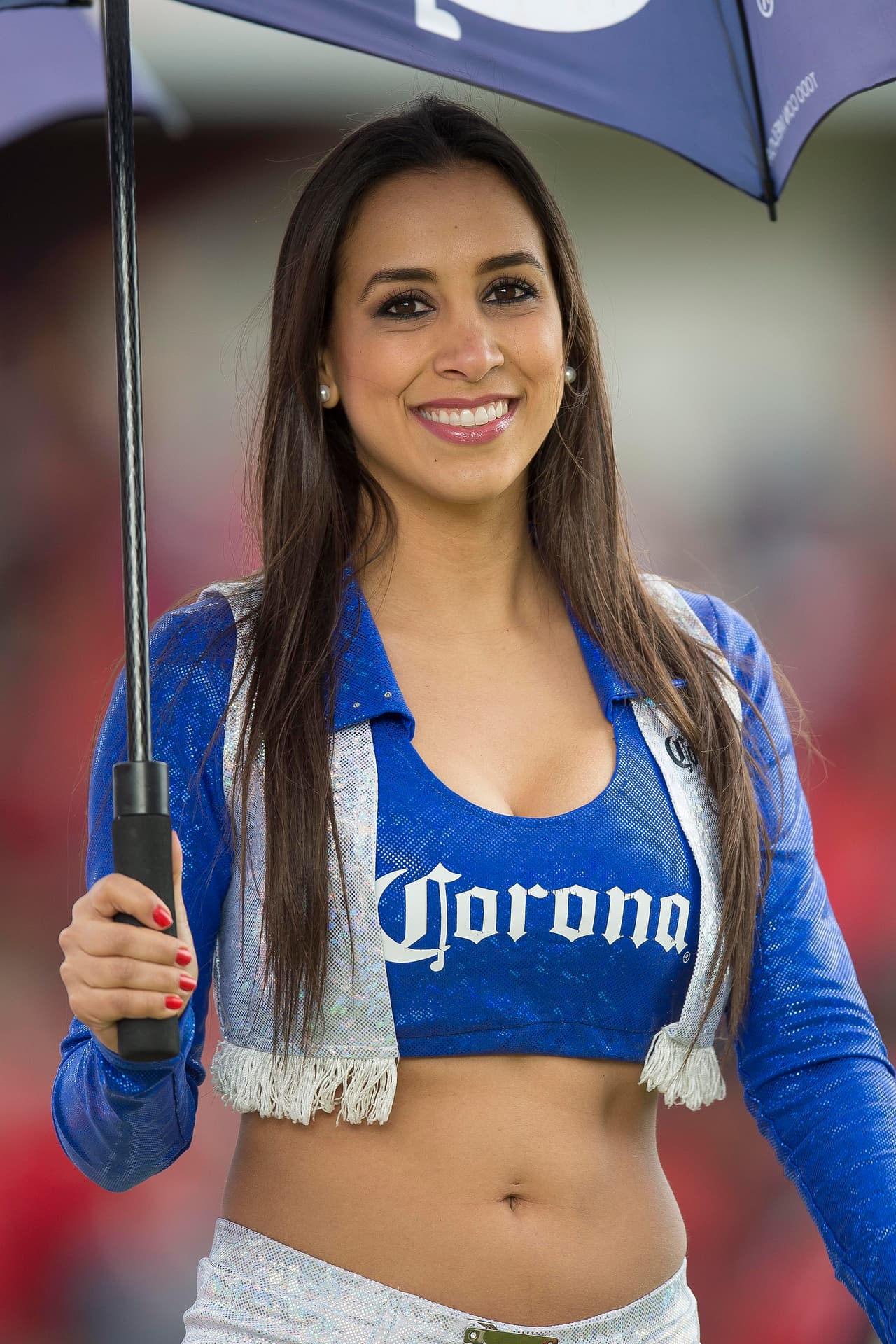 La belleza de las porristas en la fecha 1