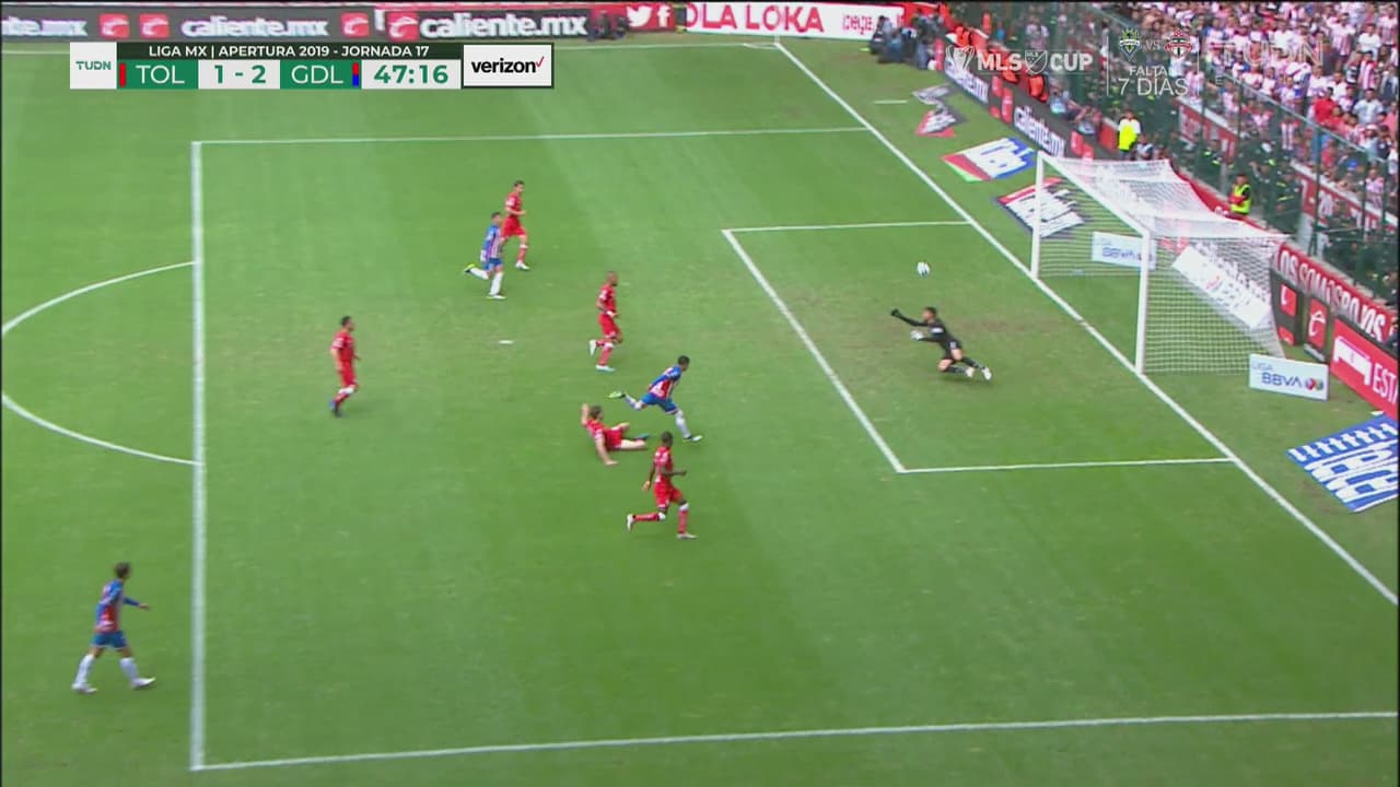 ¡Atajadón de Talavera! Le quitó un golazo a Chofis