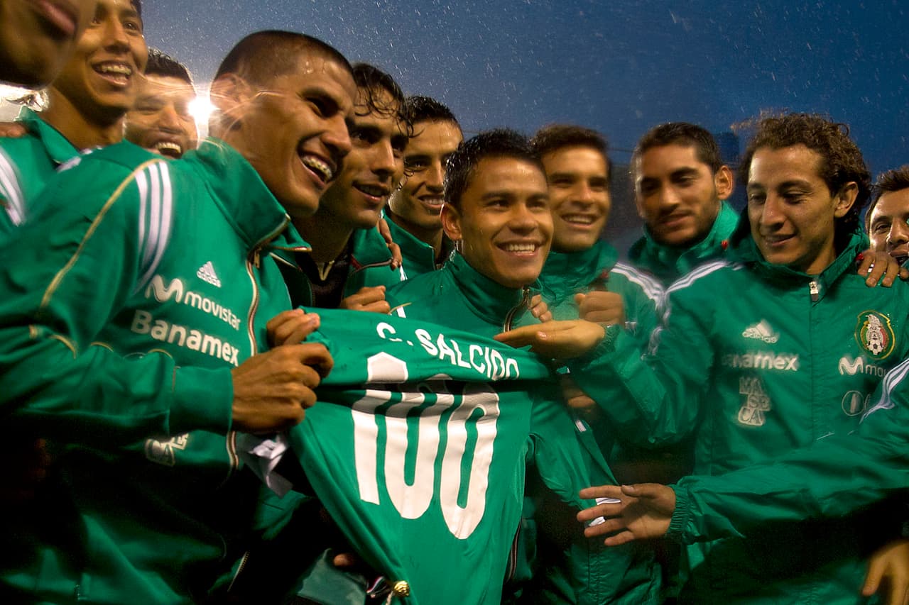 De 2004 a 2014 Salcido tuvo 124 convocatorias. Además de participar de las Copas del Mundo, fue un jugador que hizo época en las filas del Tricolor.