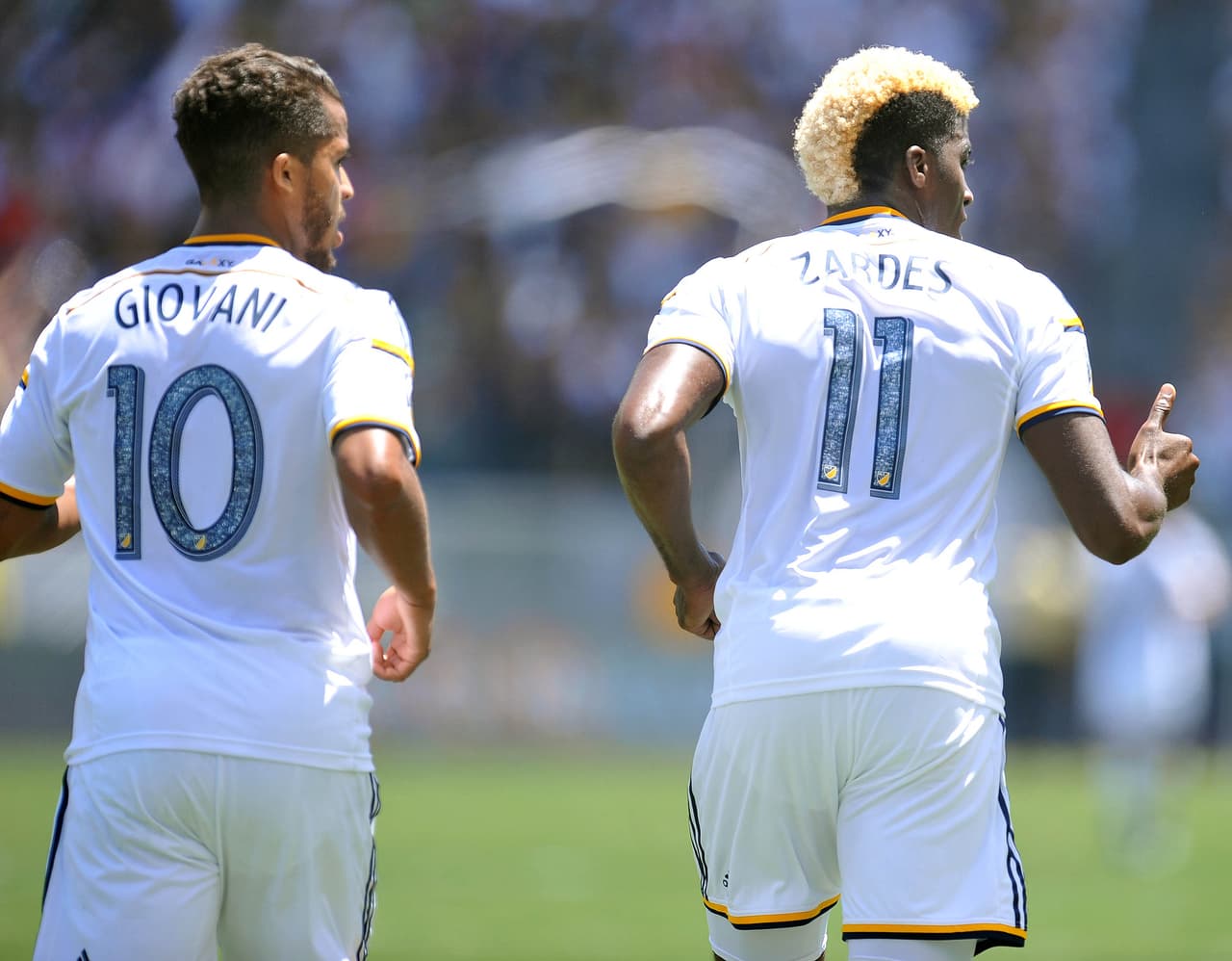 Imágenes del debut de Giovani dos Santos en la MLS