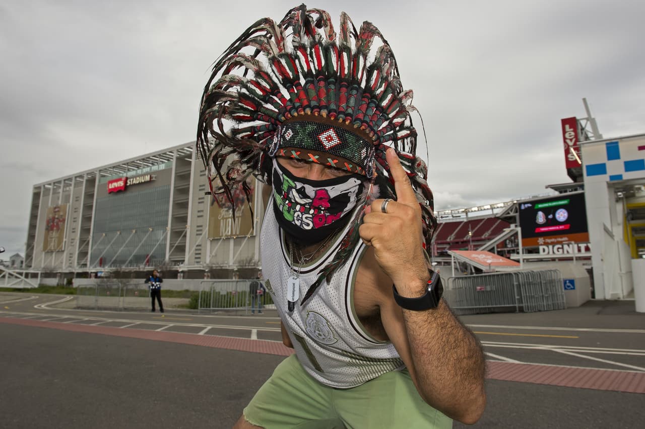 Así se vivió el color previo al partido amistosos internacional entre las selecciones de México y Paraguay en la casa de los San Francisco 49ers, el Levi's Stadium, en Santa Clara, California.