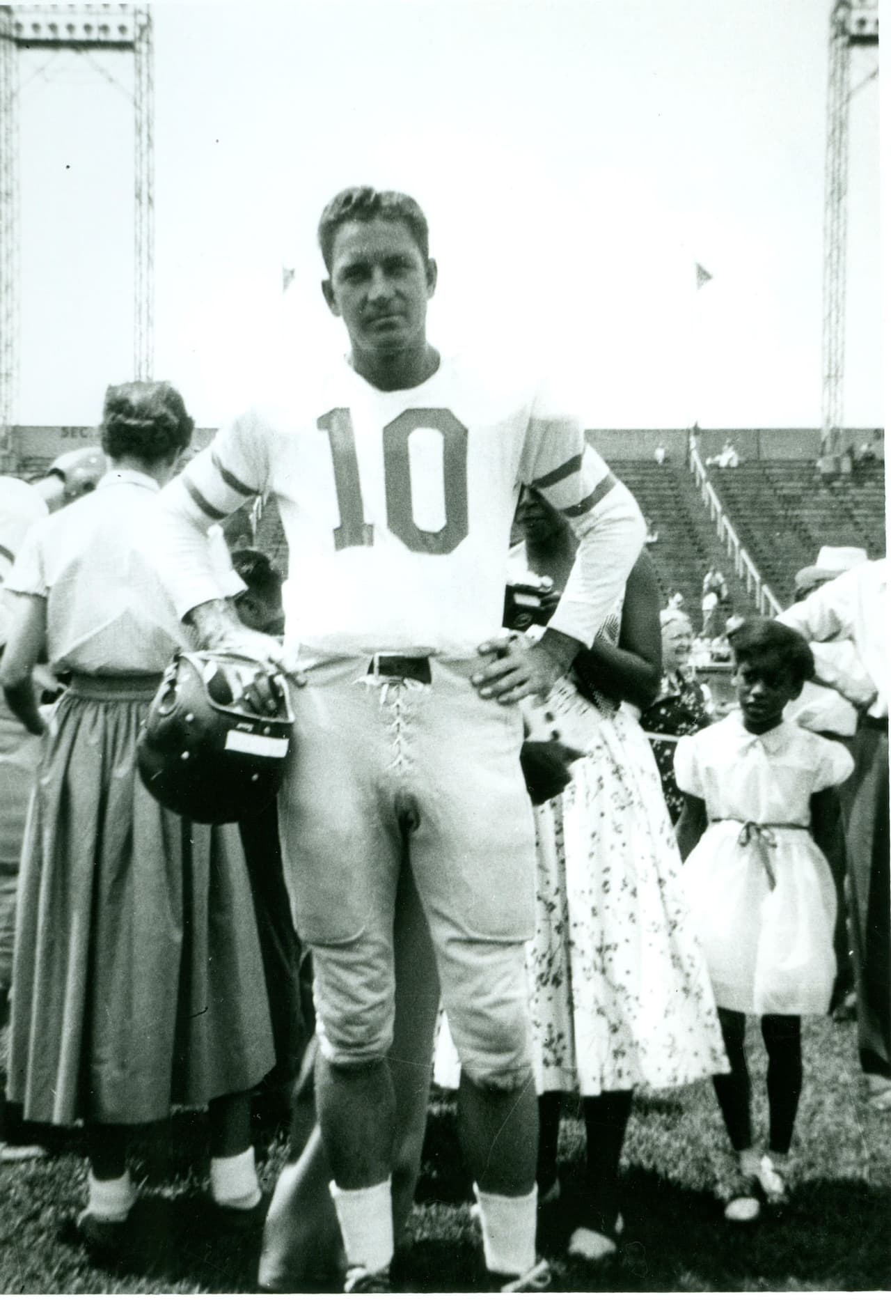 2. 1954 Adrian Burk / Philadelphia Eagles. Philadelphia 49 - 21 Washington Redskins