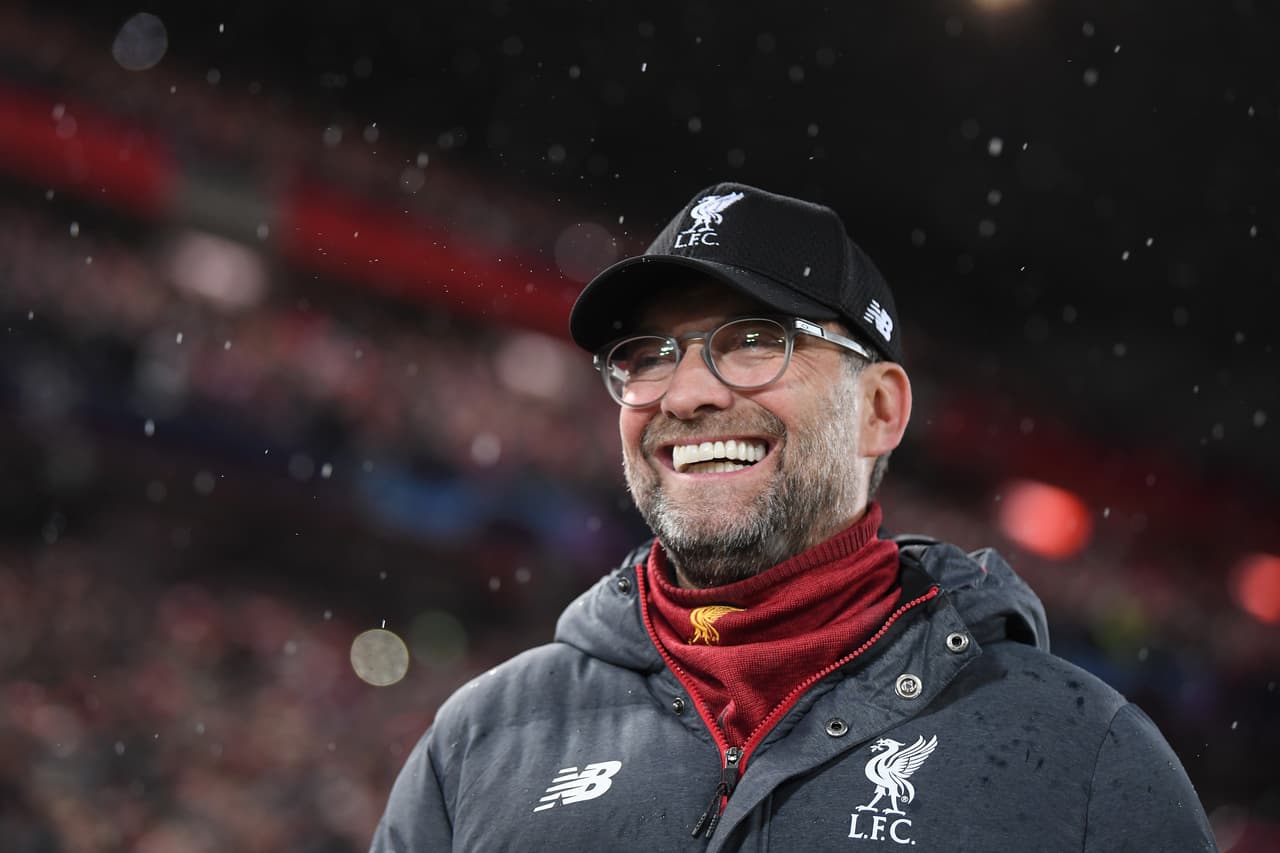 La sincera sonrisa de Klopp, el timonel que no oculta sus sentimientos.