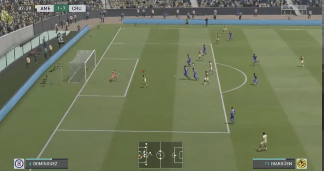 Santiago Giménez y la Máquina fueron los encargados de darle un baile y una goleada a las Águilas de Nicolás Benedetti.