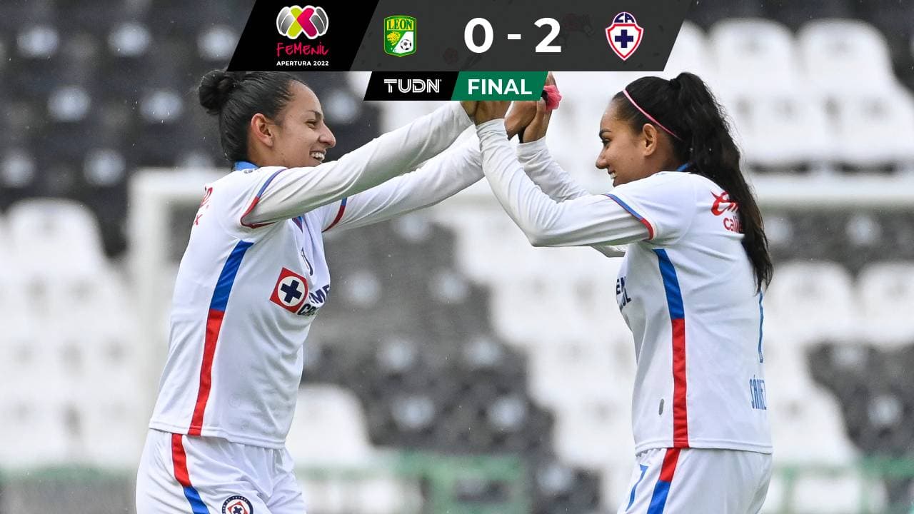 Cruz Azul venció a León a domicilio en la Liga MX Femenil
