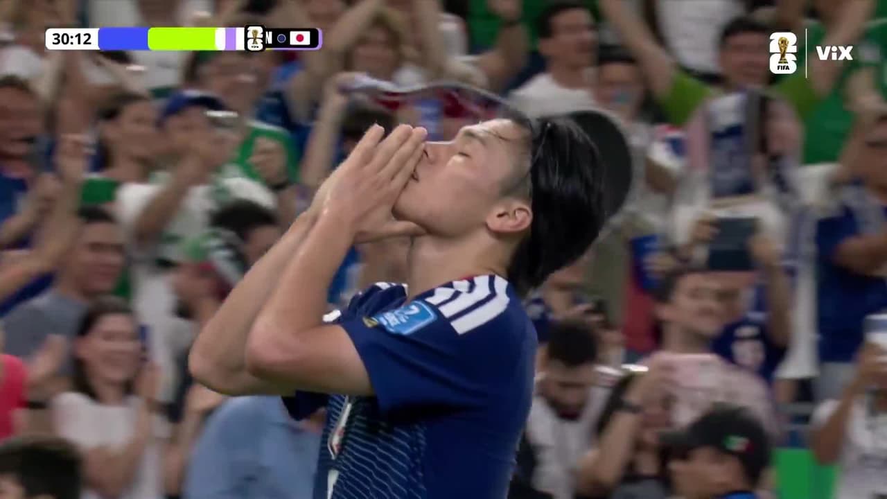 ¡Ayase Ueda le hace un golazo a Túnez y ya golean por 2 goles en el partido 1000 de Mundiales!