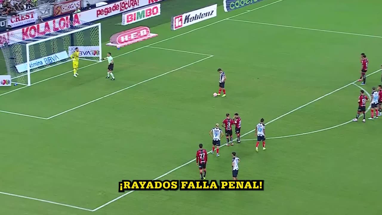 ¡NO PUEDE SER! Rayados falla desde los once pasos