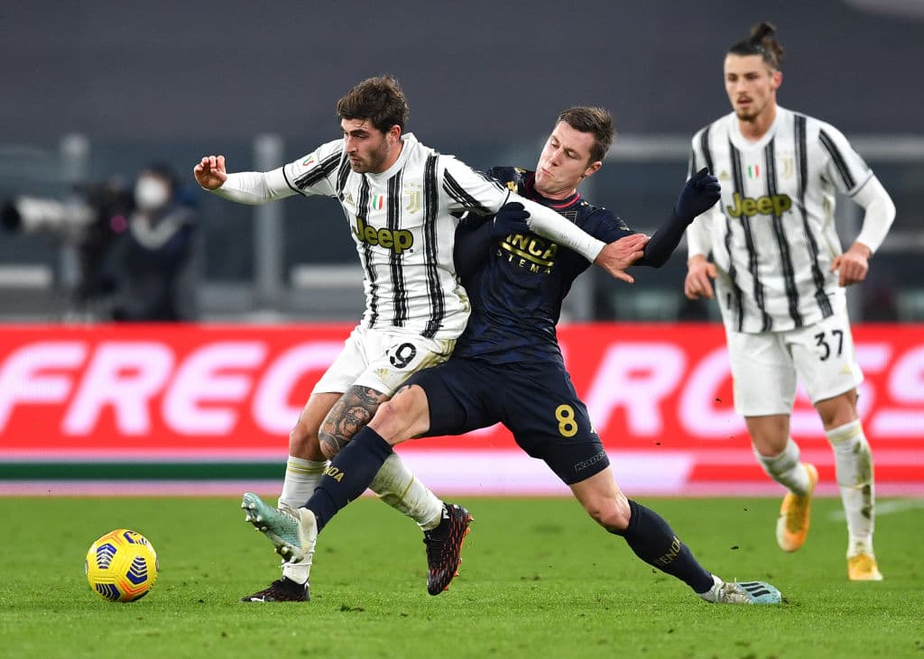 Kulusevski (2’) adelantó a los de Pirlo con gol de vestidor y Morata (23’) crecía la diferencia. Czyborra (28’) descontaba y Melegoni (74’) igualó el marcador. Cristiano Ronaldo entró antes de concluir los 90’. Ya en tiempos extra, Rafia (104’) recuperó la ventaja y así clasificar a los Cuartos.