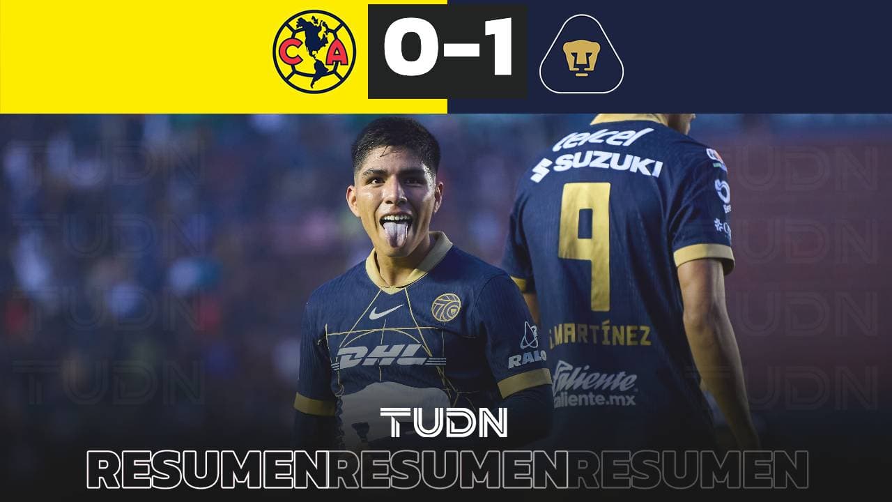 Resumen | Pumas ‘ruge’ y derrota al América para complicarle clasificación