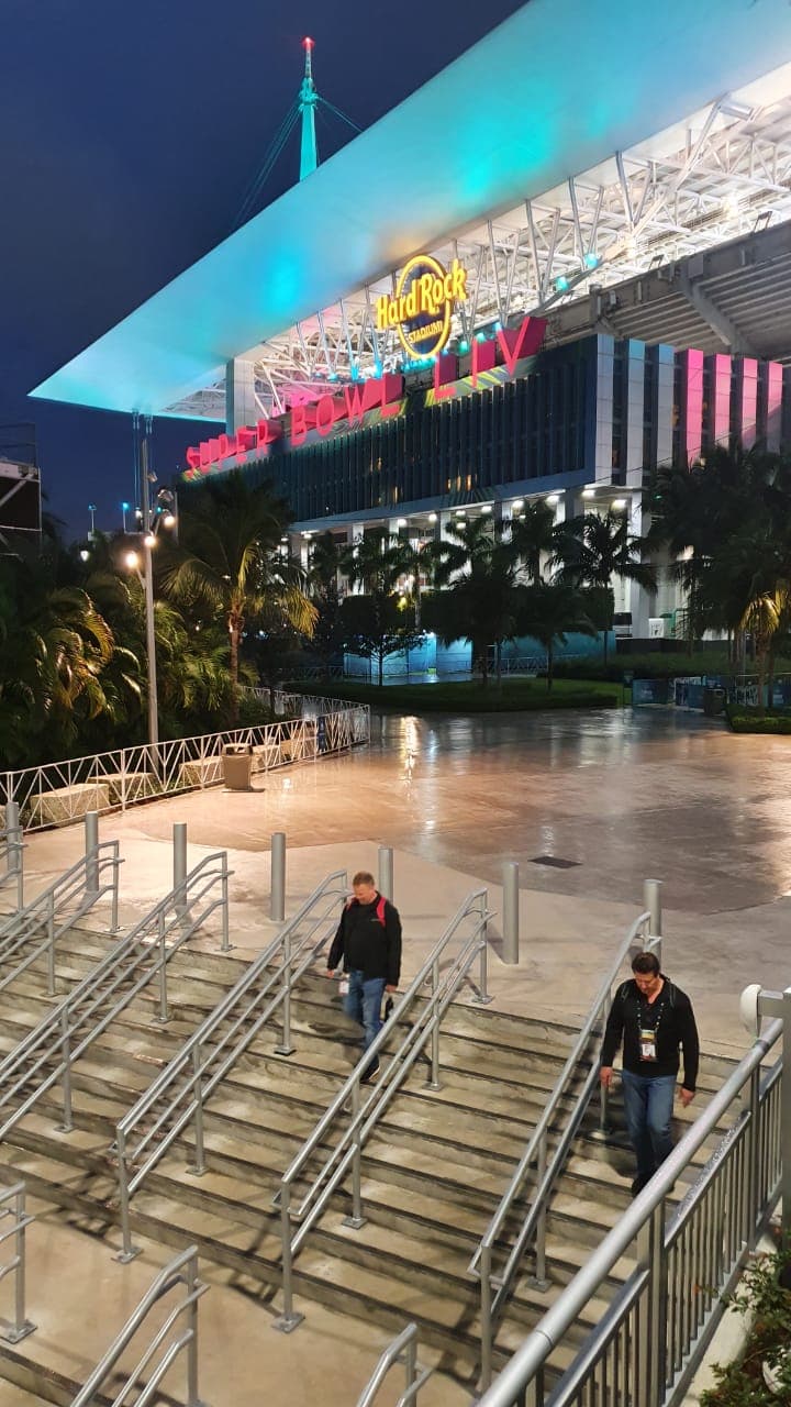 El Hard Rock Stadium listo para conocer al nuevo campeón de la NFL