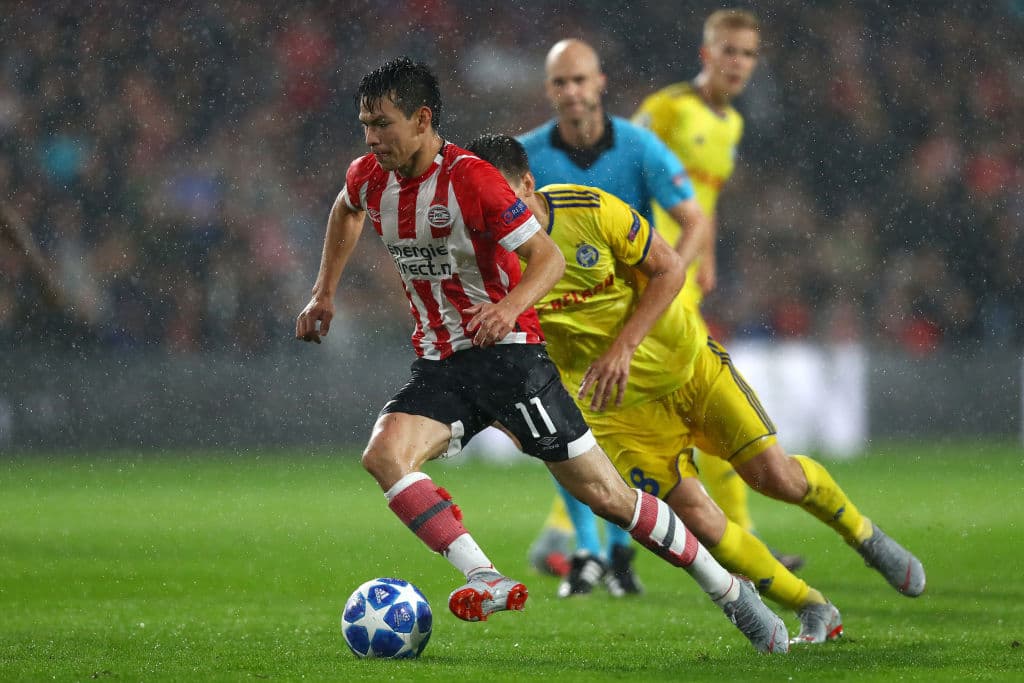 Hirving 'Chucky' Lozano por fin tendrá esa vitrina de exposición que tanto ha estado buscando: el PSV Eindhoven se clasificó a la fase de grupos de la UEFA Champions League este miércoles.