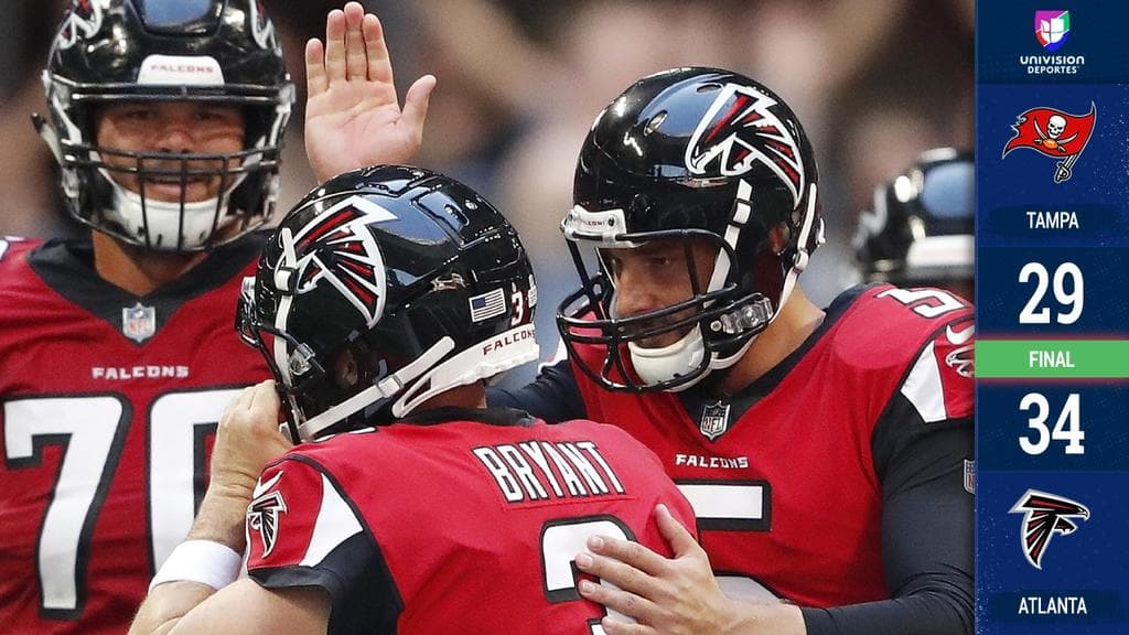 Con tres pases de anotación y 354 yardas aéreas de Matt Ryan, los Falcons regresan a la senda del triunfo al vencer a los Tampa Bay Buccaneers.
