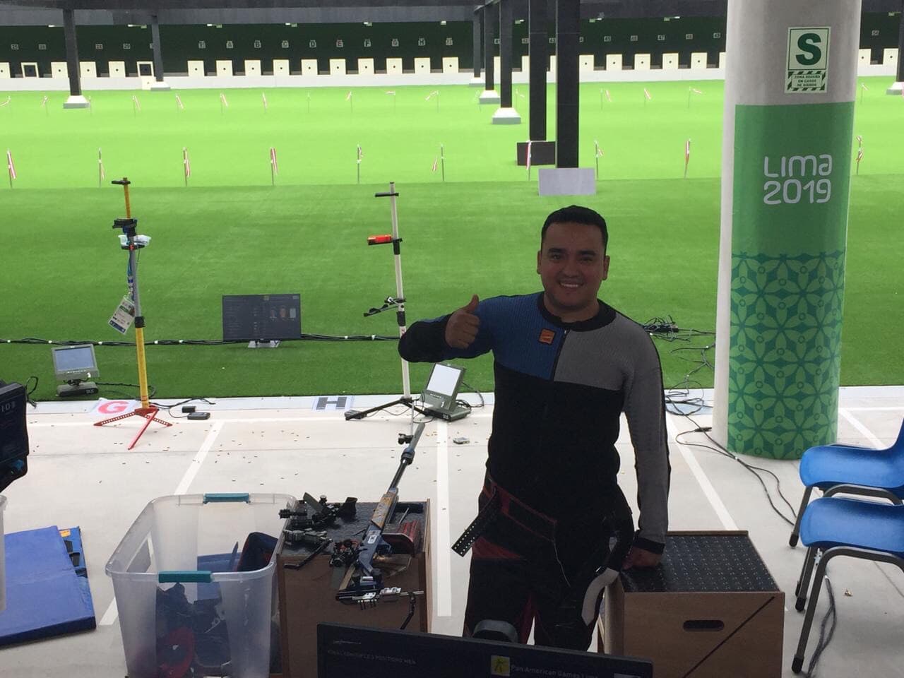 Y el tirador mexicano logró conquistar el bronce en la prueba, apenas por detrás de los estadounidenses Timothy Sherry y Michael McPhail. Además de la presea, capturó una plaza olímpica para Tokio 2020.