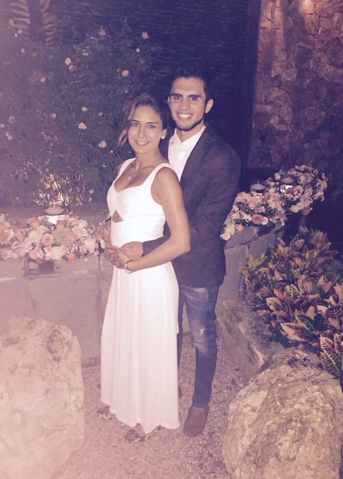 Paola Espinosa e Iván García.