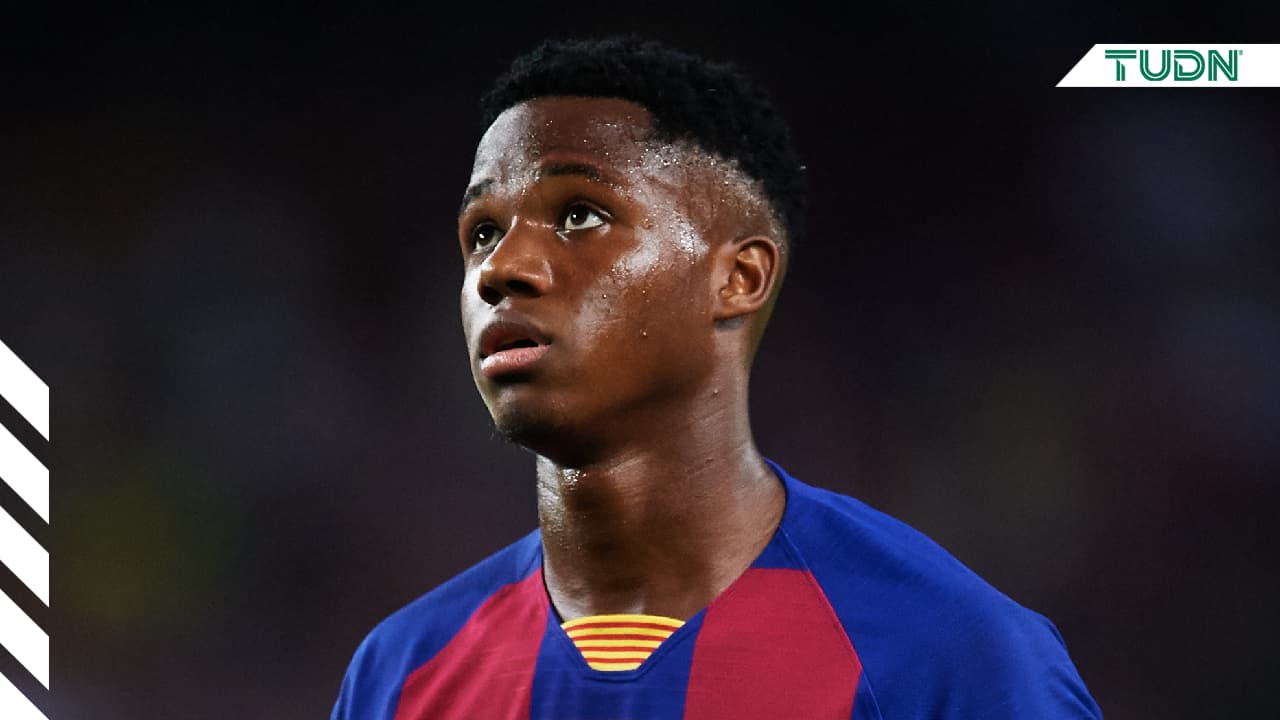 Ansu Fati debe esperar por su futuro inmediato.