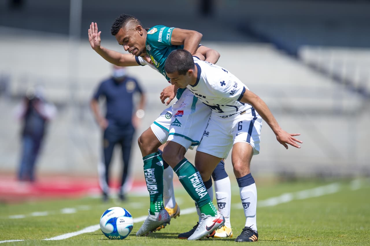 Ángel Mena tuvo que aparecer para que el León volviera a ganar y asegurara tres puntos que los ponen en la pelea por el repechaje de manera momentánea. Pumas hila cinco partidos sin poder ver la victoria, de los cuales cuatro han sido derrotas.