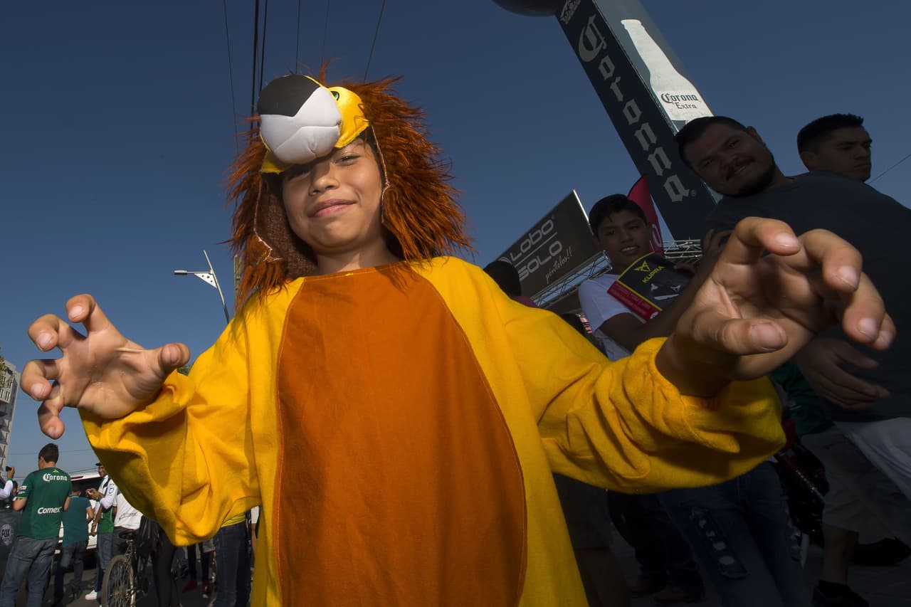 Los fanáticos del León están listos para el juego de vuelta por la Semifinal del 
<a href="https://www.univision.com/deportes/futbol/liga-mx/*">Clausura 2019</a> contra América.