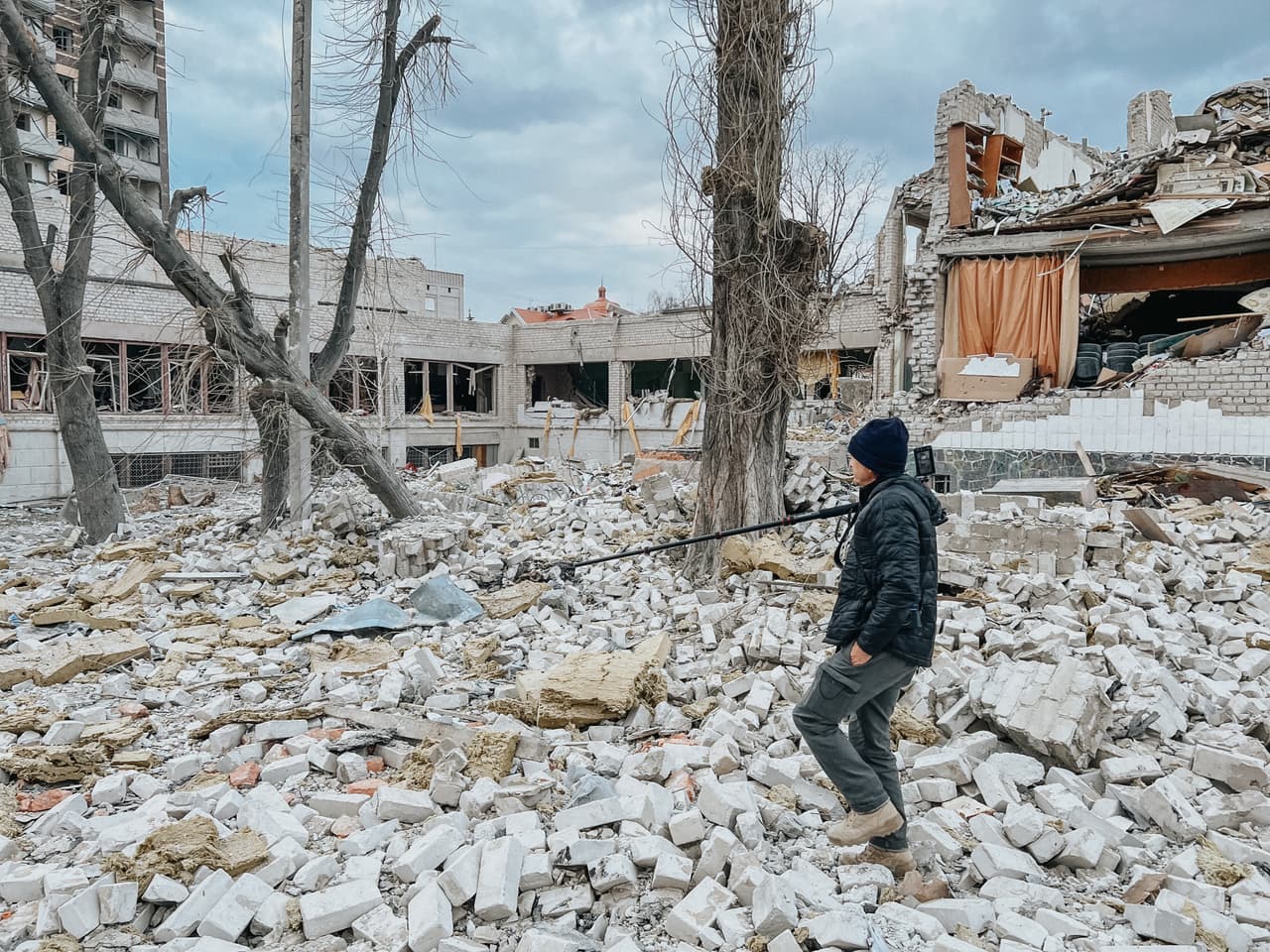 El costo de narrar desde una guerra 
