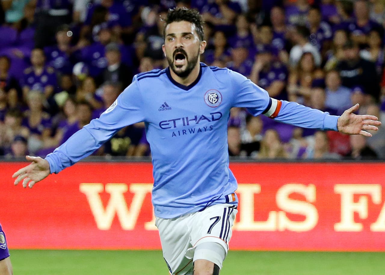 David Villa. Tras un paso fugaz por Australia, llegó al New York City FC, donde jugó cuatro años de 2015 a 2018.