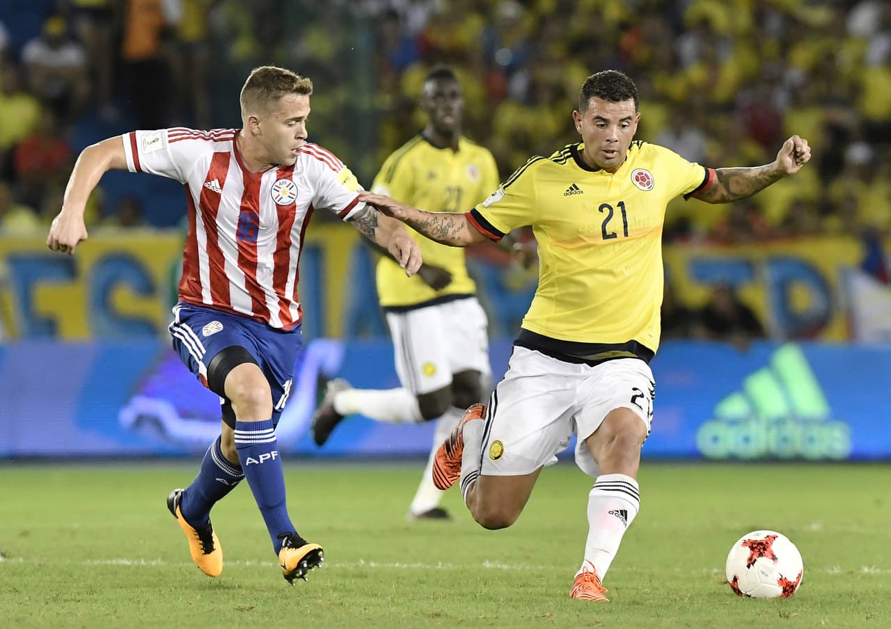 Edwin Cardona marcó tres goles con Colombia durante la eliminatoria, dos de ellos para obtener triunfos de último minuto que al final le dieron el cupo a Rusia 2018.