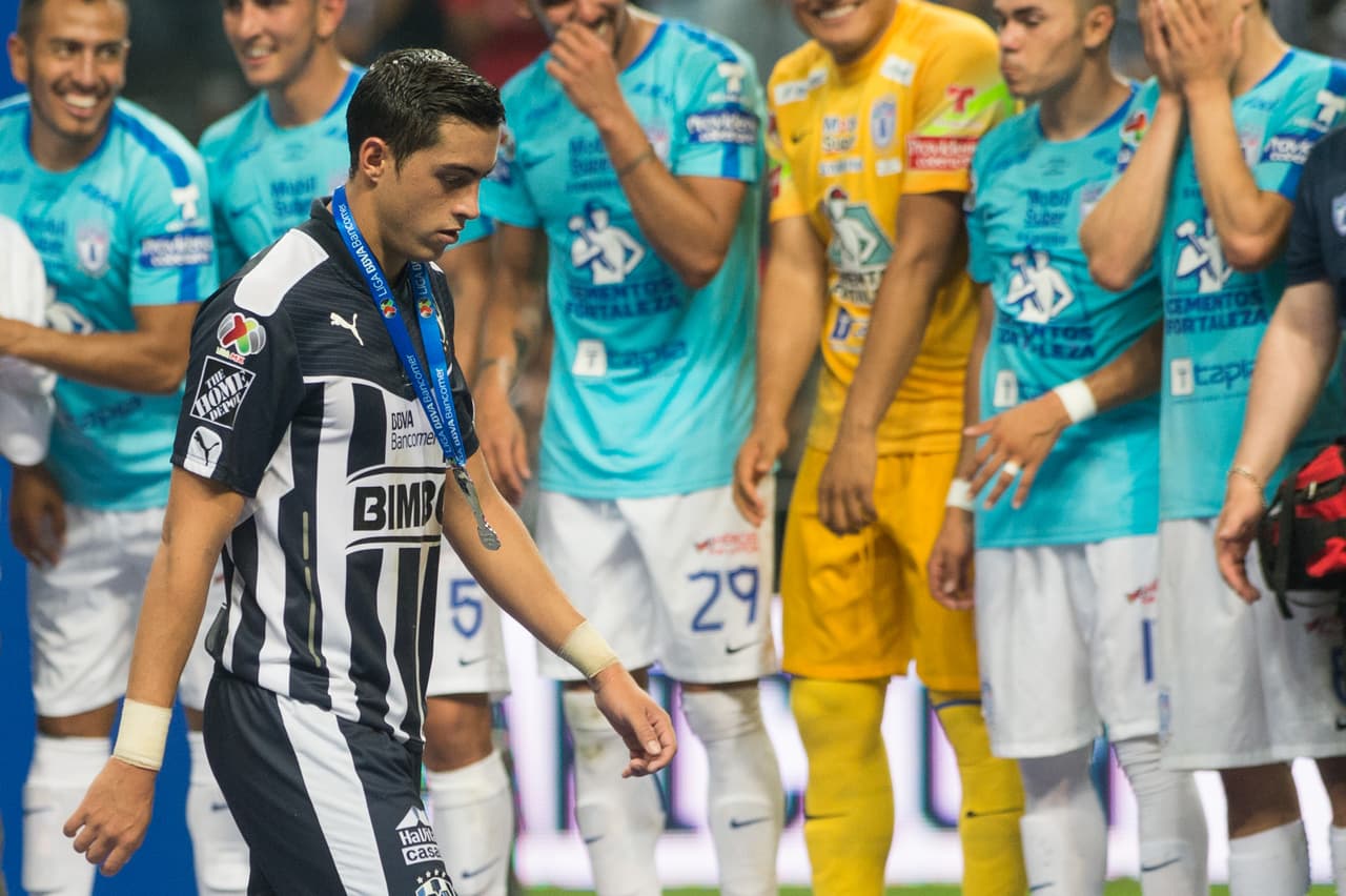 Su mayor decepción con Monterrey fue al perder la final del Clausura 2016 contra Pachuca.