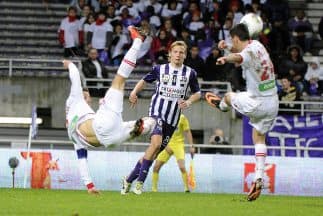 Ajaccio y Toulouse repartieron puntos.
