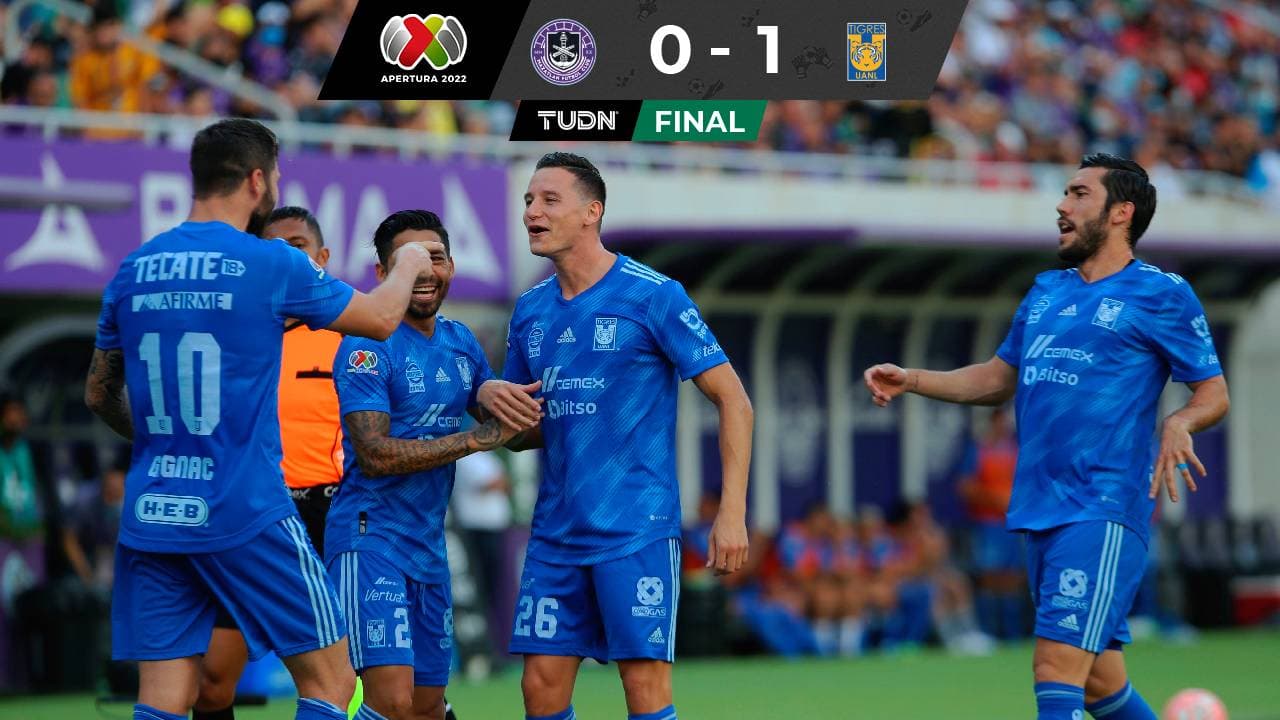 De la mano de Gignac y con uno menos, Tigres se impone a Mazatlán