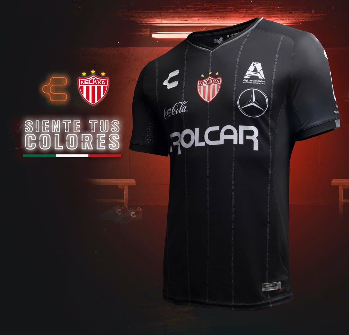 Jersey visitante del Club Necaxa 2018/19.