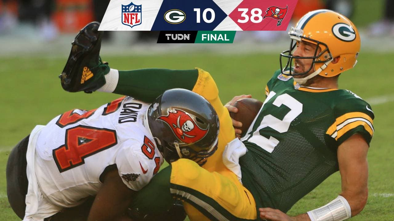 Buccaneers aplasta a Packers y les tumba el invicto