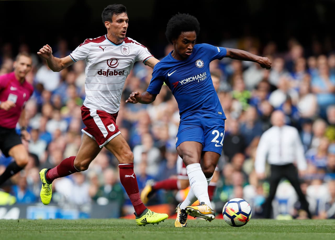 William fue el que mejor desempeño mostró en el atque del Chelsea y de sus pies nació un pase en el segundo tiempo para el descuento.