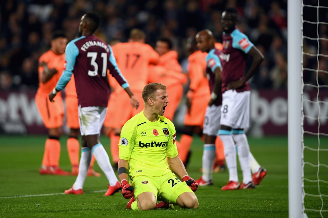 La frustración de Joe Hart apenas fue la evidencia de un West Ham que no encuentra el camino en la presente temporada y quedó en evidencia en menos de 25 minutos.