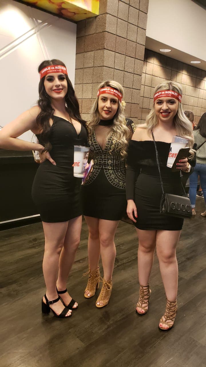 Gran expectativa para presenciar la pelea por el título semipesado de la OMB y las mujeres no quieren perderse esta batalla en el ring.