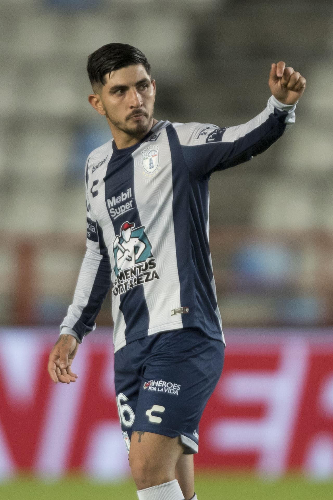 Víctor Guzmán volvió a jugar con Tuzos después de nueve meses