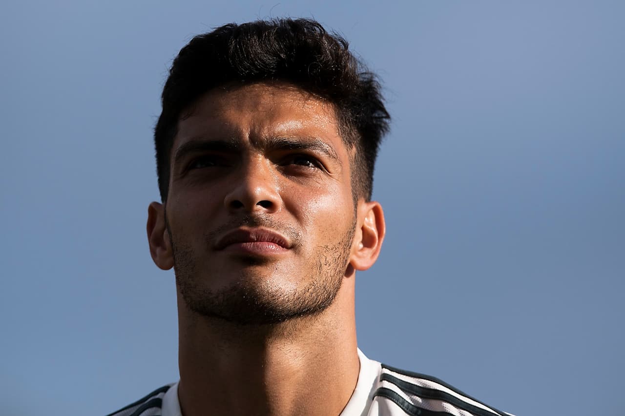 El delantero del Wolverhampton Wanderers, Raúl Jiménez.