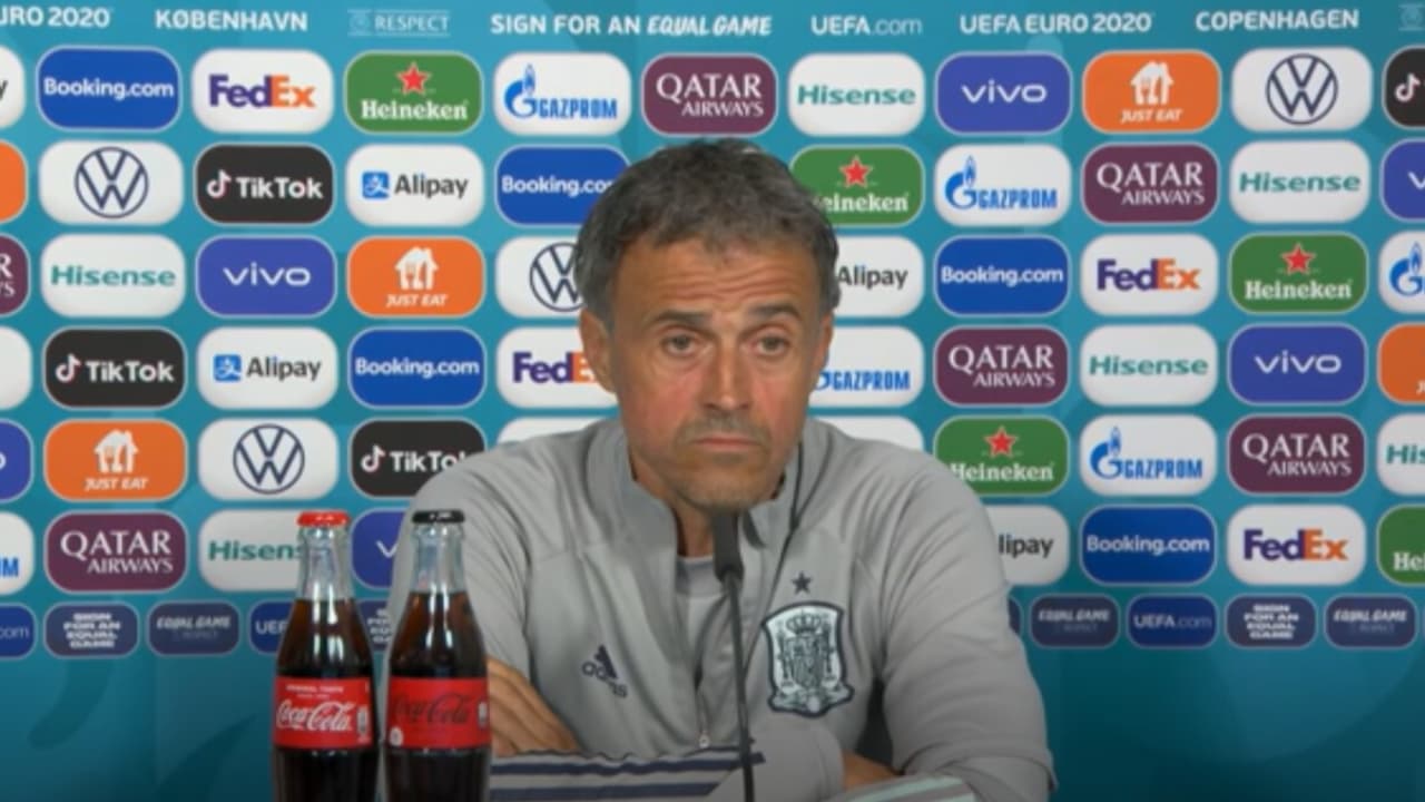 Luis Enrique habla de las amenazas a Morata y de anular a Modric