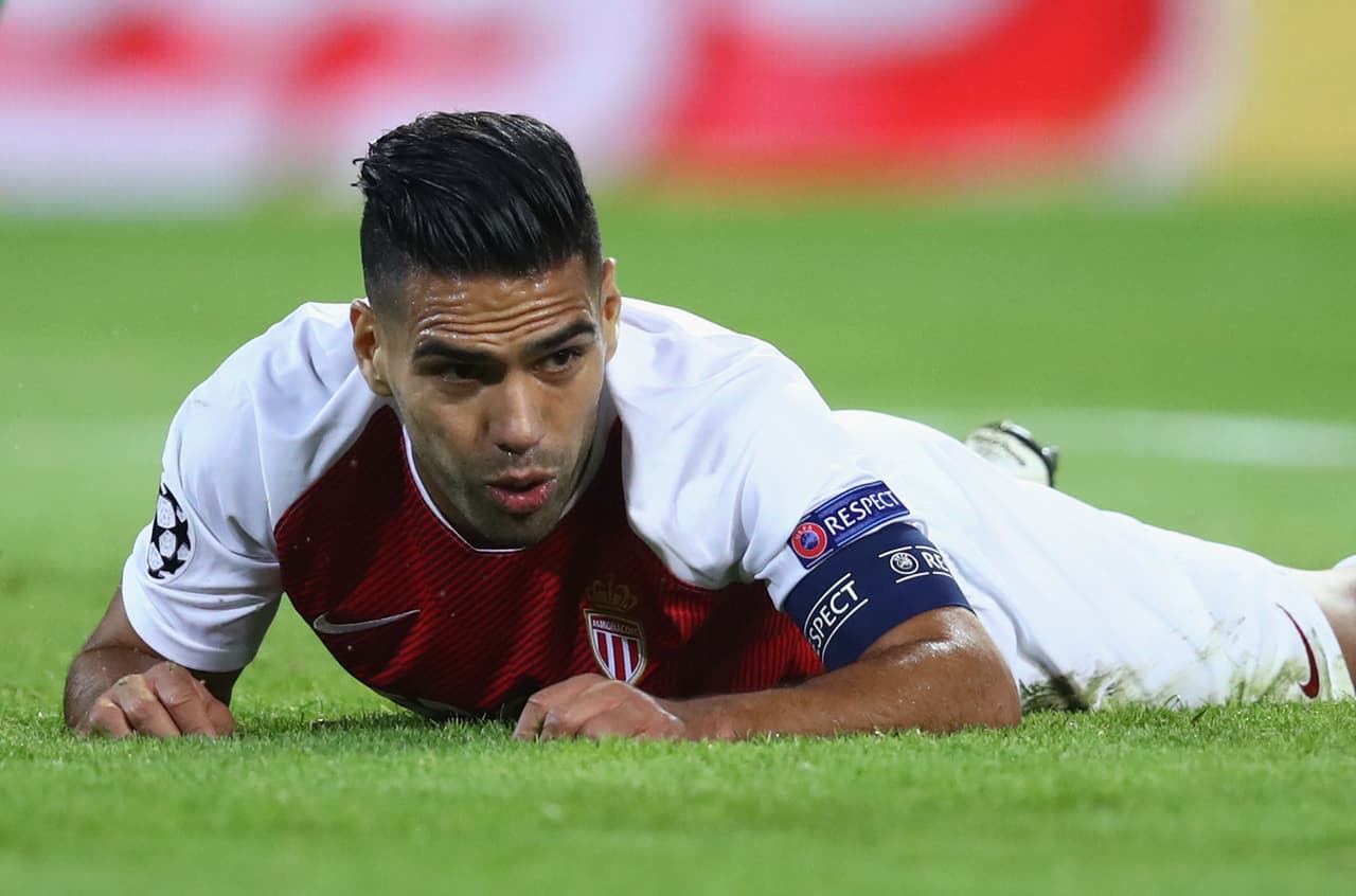 El 'Tigre' se lamentaba. No vive un buen momento a pesar de ser el mejor jugador del Mónaco.