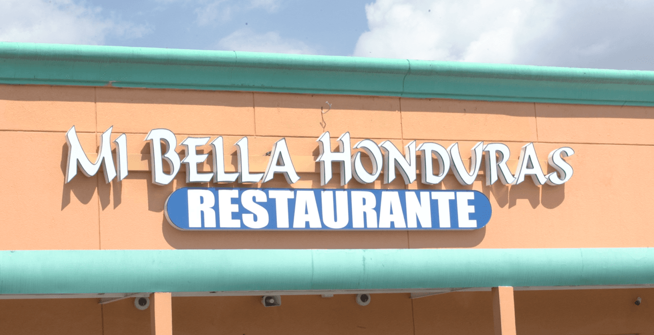 Mi bella Honduras, lugar de visita casi obligado de la colonia hondureña cuando quieren comer como si estuvieran en casa.