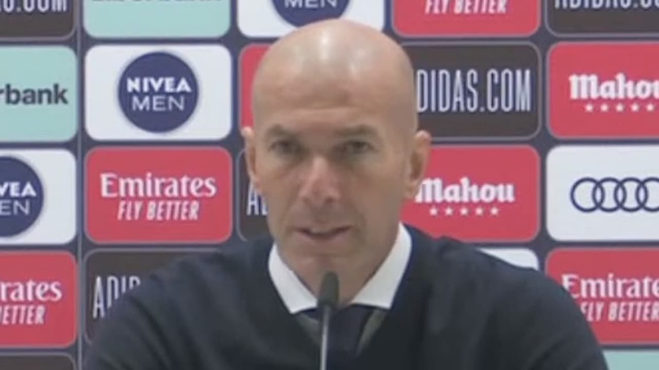 Zidane está convencido de que siguen en la pelea por la Liga