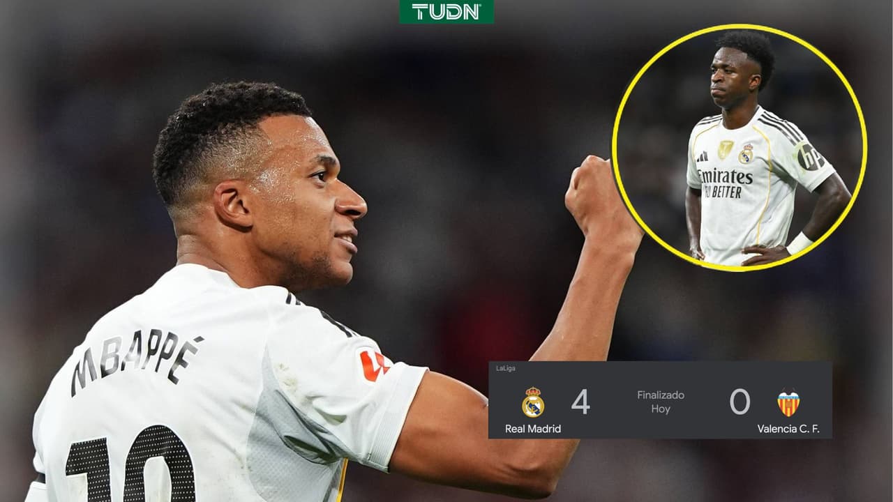 Mbappé encendido, golazos del Real Madrid, pero Vinicius enciende las alarmas