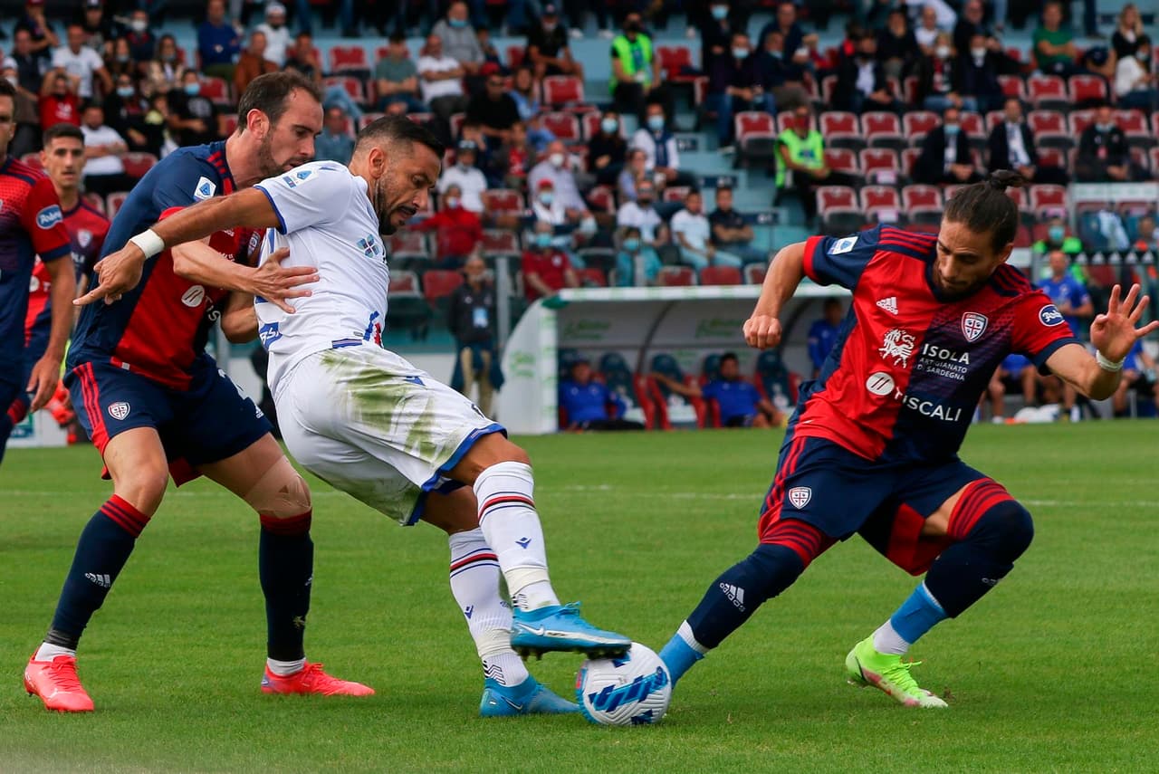 Cagliari derrota a la Sampdoria 3-1 durante la octava Jornada en la Serie A. Los locales se quedaron con el triunfo gracias al doblete de Joao Pedro Dos Santos Galvao y la anotación de Martín Cáceres al 74', mientras que para los visitantes, Morthen Thorsby lo logró al 82' del encuentro.