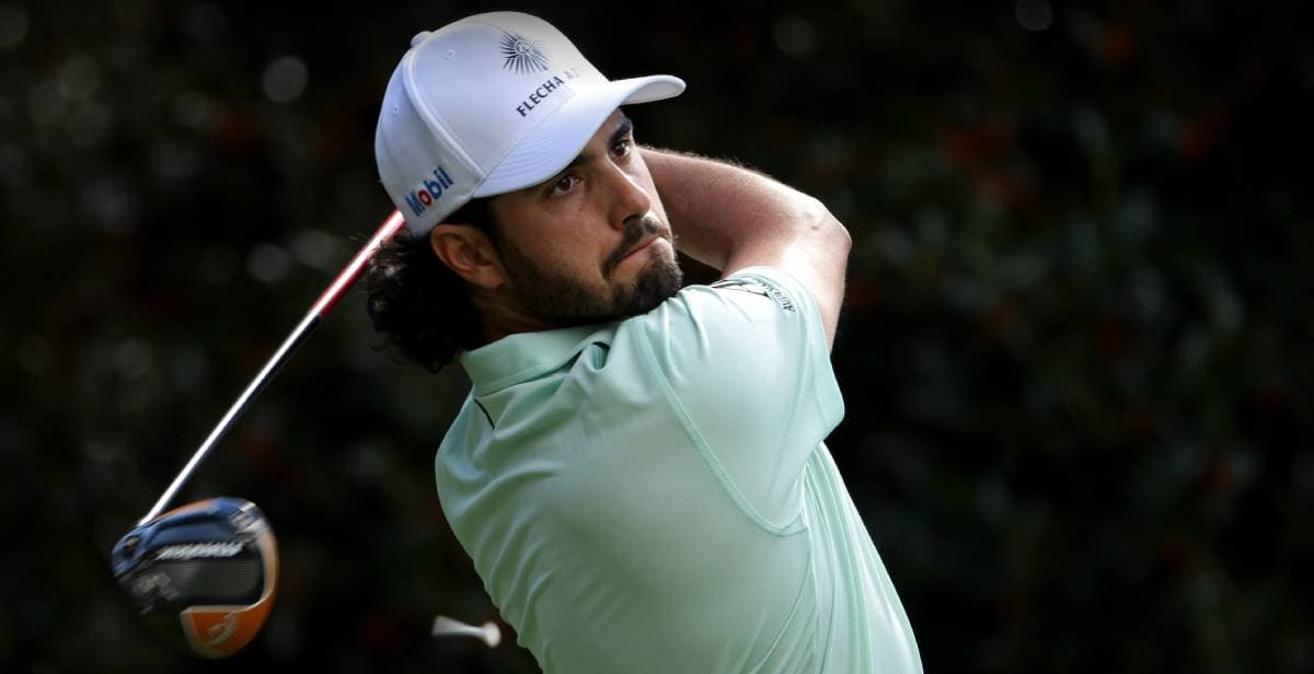 Abraham Ancer cierra como líder en el Masters de Augusta