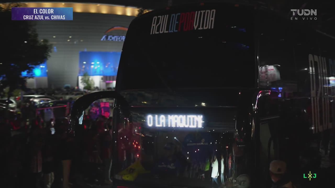 El Color de David Faitelson en el Cruz Azul ante Chivas