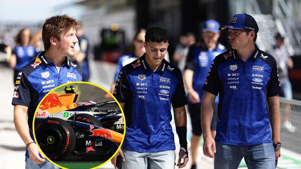 FIA castiga a Max Verstappen y Liam Lawson por su a accidente en la P2