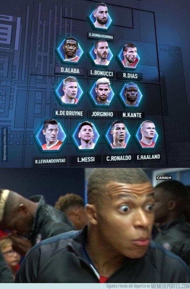 Tras la entrega de los premios de la FIFA, los memes se abalanzaron sobre Lionel Messi y Cristiano Ronaldo, luego de que las dos leyendas se vieran superadas por el goleador polaco, Robert Lewandoswki.