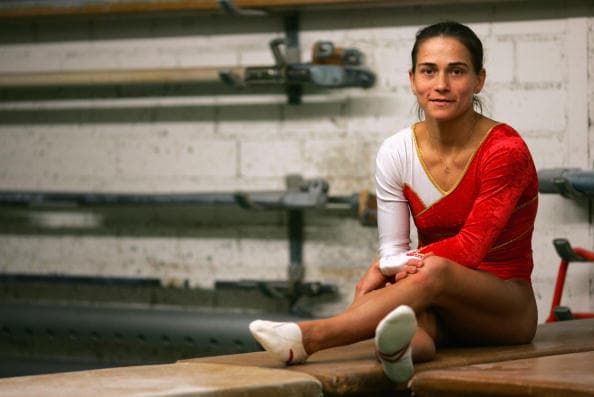 Chusovitina participó ya en siete Juegos Olímpicos