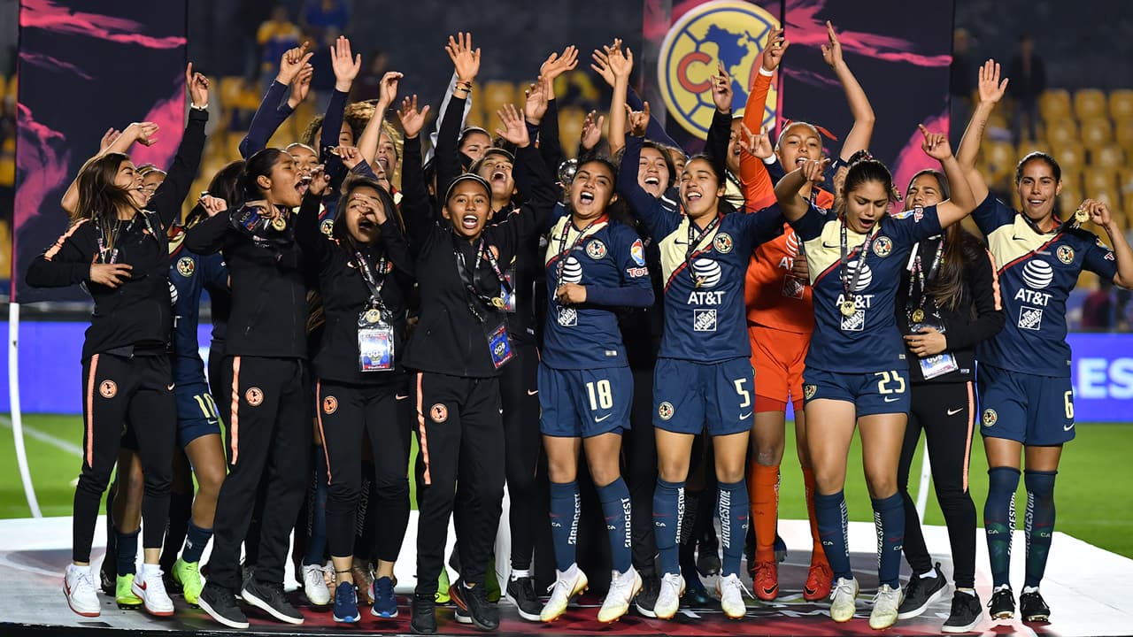 América es el vigente campeón de la Liga MX Femenil.